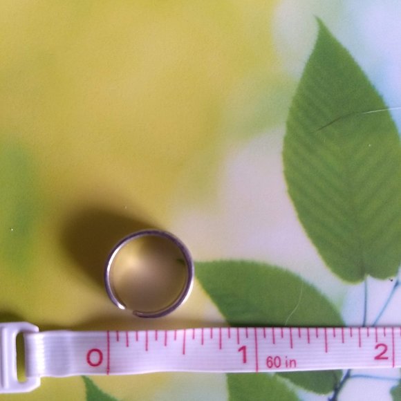 vintage 90s adjustable stamped sterling silver toe ring 🎈HOST PICK🎈 - Picture 4 of 4